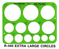 X-Large Circles Template